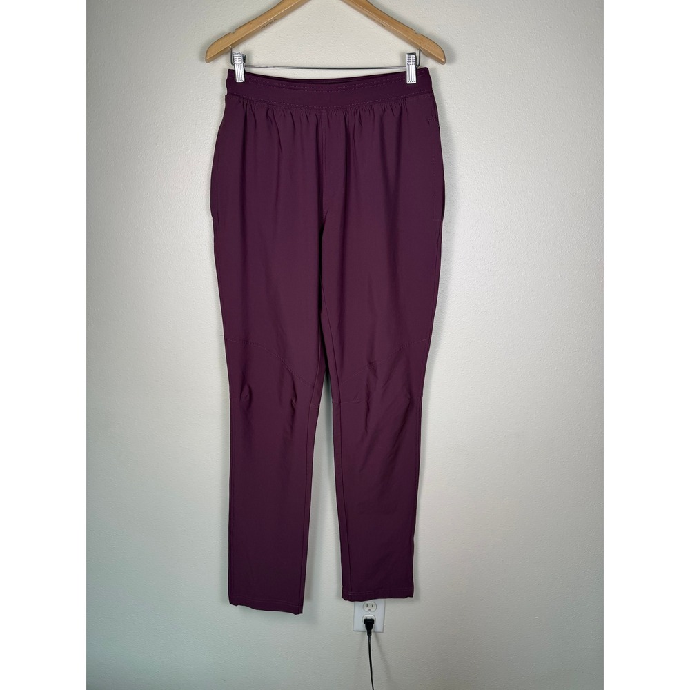 AMERICAN TALL Gorpcore Athleisure Jogger Pants Women Medium Maroon Activewear
